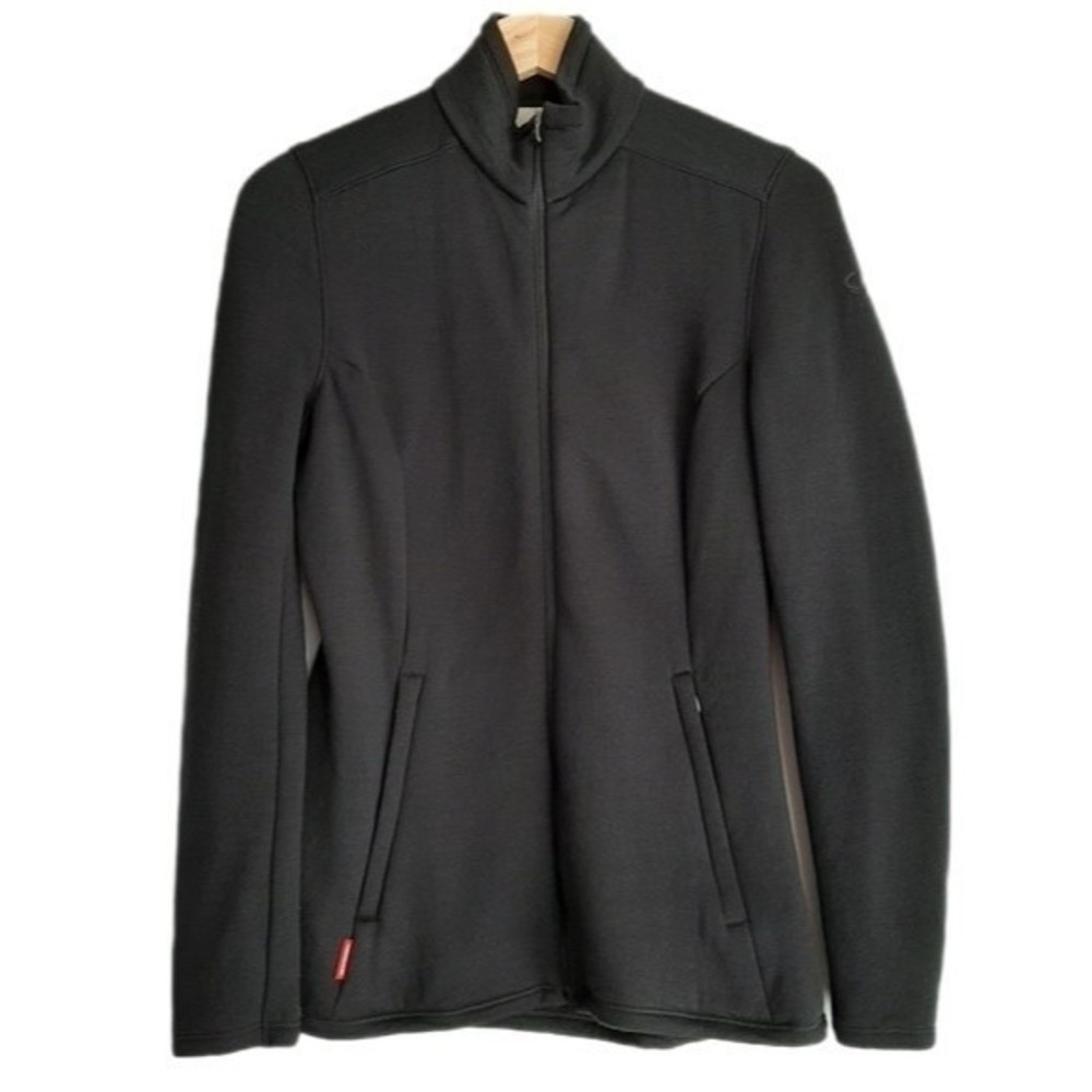 ICEBREAKER RealFleece 100% Merino Long Sleeve Full Zip Jacket Sz S